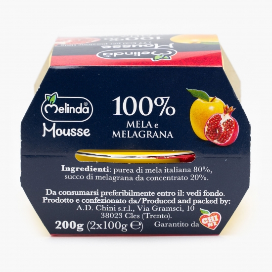 Mousse de mere și rodie (2x100g) 200g
