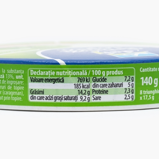 Brânză topită triunghiuri natur 140g