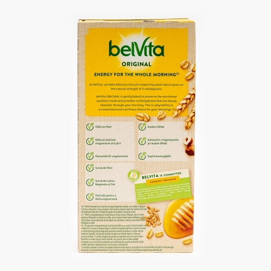 Biscuiți mic dejun din miere și alune Original 6 buc, 300g