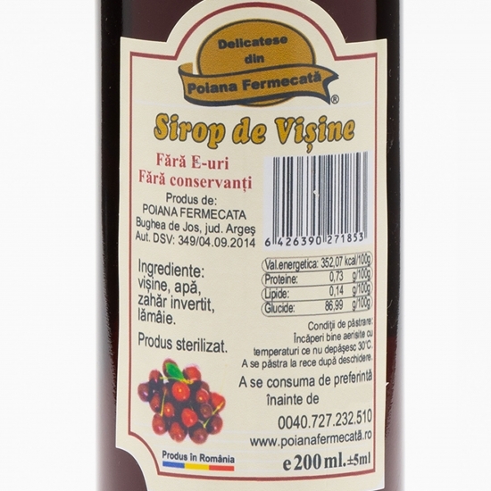 Sirop de vișine0.2l