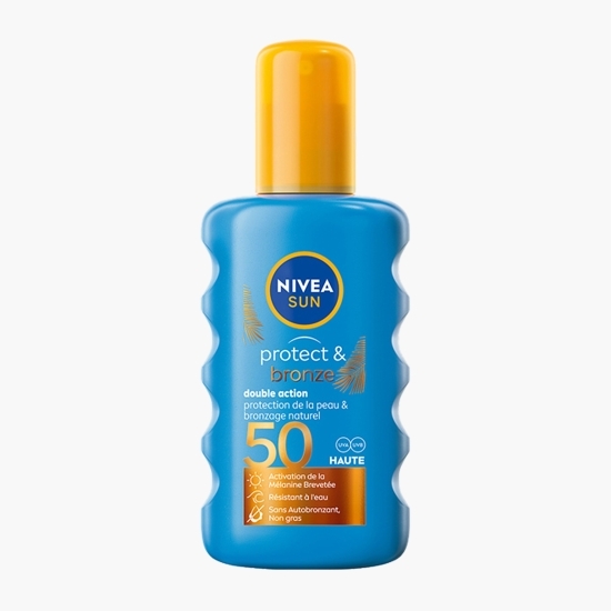 Spray de protecție solară SPF50 Protect & Bronze 200ml