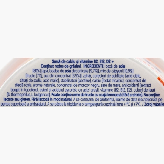 Produs fermentat din soia cu căpșuni 150g