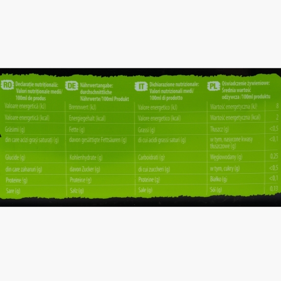 Băutură răcoritoare necarbogazoasă cu aloe vera, zero zahăr 1.5l