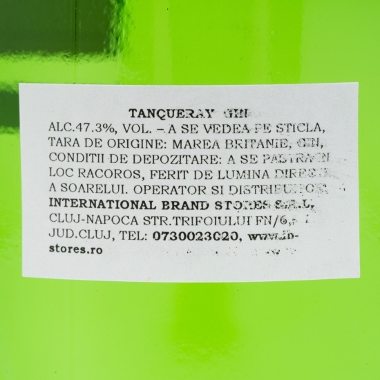 Gin 47.3% alc. 0.7l + pahar