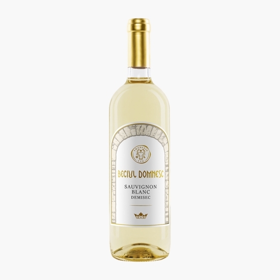 Vin alb demisec Sauvignon Blanc, 13%, 0.75l