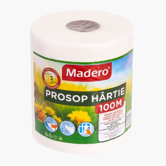 Prosop hârtie cu 2 straturi, 476 foi, 100m 