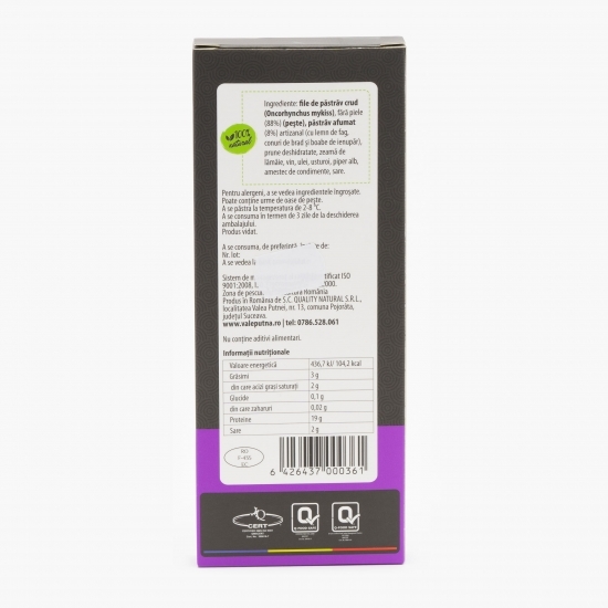 Cabanos din păstrăv cu vin și prune 100g