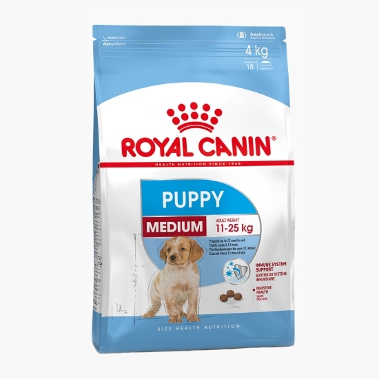 Hrană uscată pentru câini, 4Kg, Medium Puppy