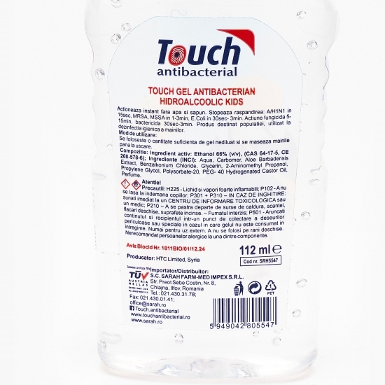 Gel antibacterian Kids 112ml