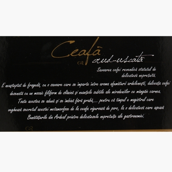 Ceafă crud-uscată, feliată 100g