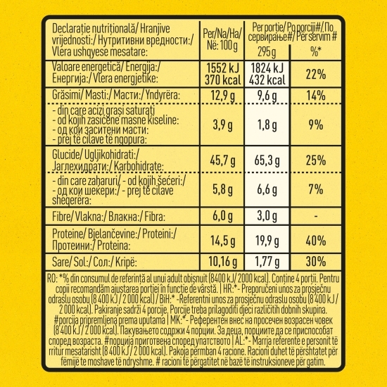 Bază pentru paste carbonara Ideea Zilei 37g
