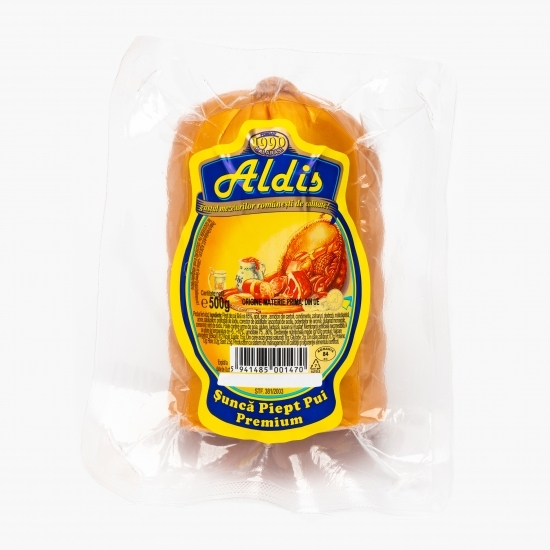 Șuncă piept pui premium 500g