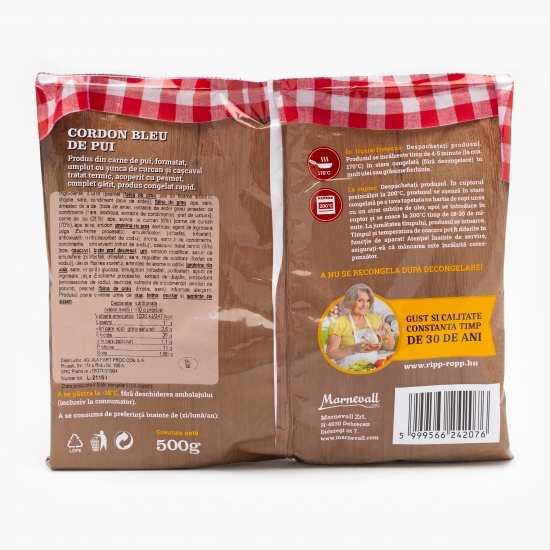 Cordon bleu de pui 500g