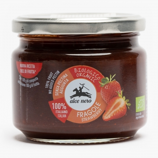 Gem de căpșuni eco, fără pectină adăugată 270g