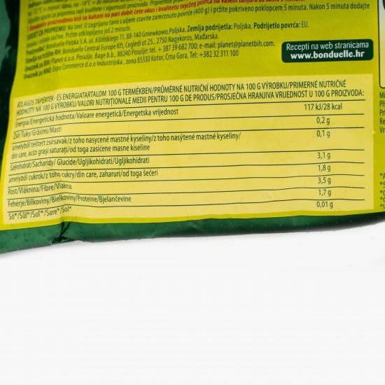 Fasole galbenă tăiată Vapeur 400g