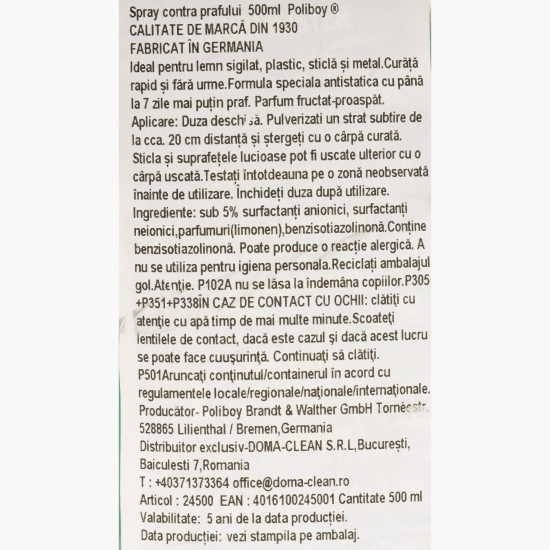 Spray contra prafului 0.5l