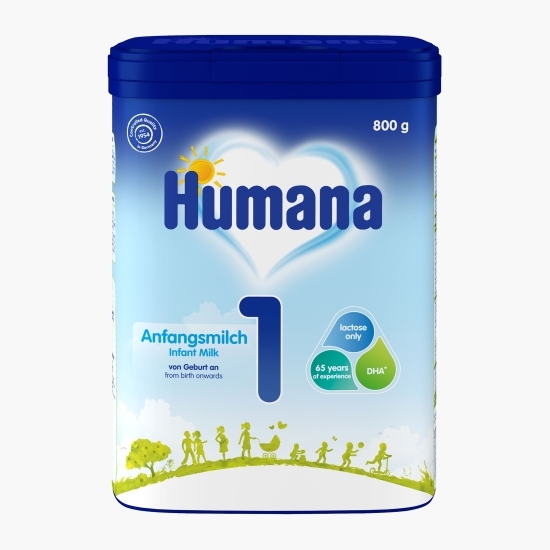 Lapte praf Formulă de început 1, 0+ luni, 800g