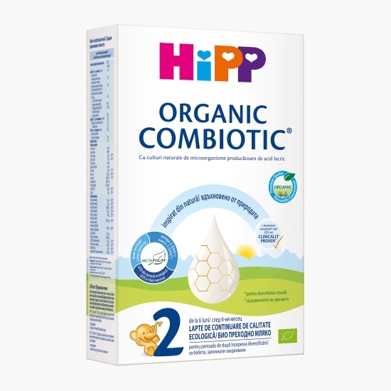 Formulă de lapte praf eco Combiotic 2, +6 luni 300g
