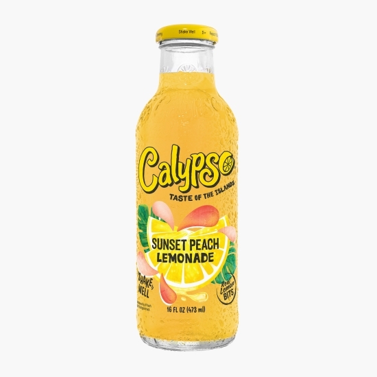 Limonadă Sunset Peach, sticlă 470ml