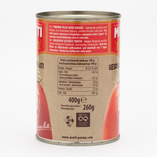 Roșii eco decojite 440g