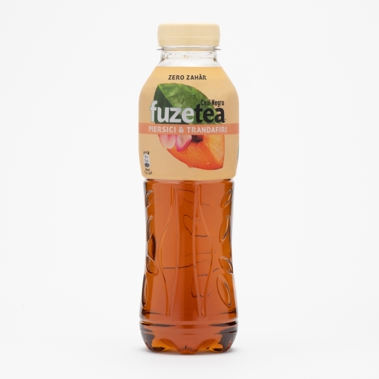 Ceai negru piersici și trandafiri zero zahăr 500ml