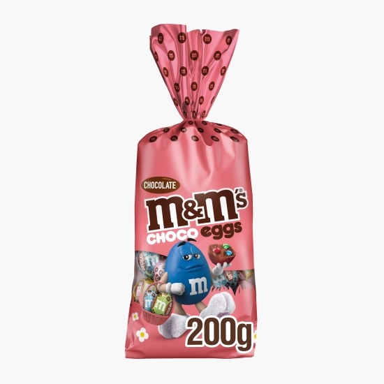 M&M'S - Ouă de ciocolată pungă Paște, Choco eggs, 200g