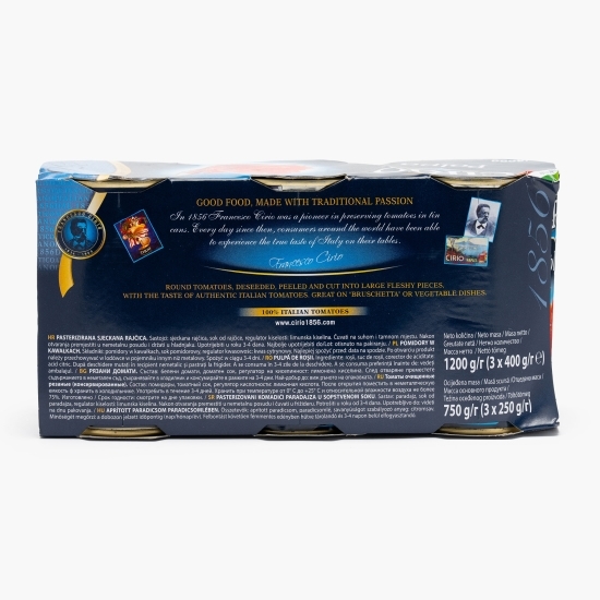 Pulpă de roșii 3x400g