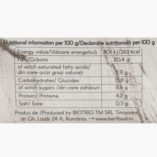 Cheesecake vegan din cremă de cocos și afine eco 150g
