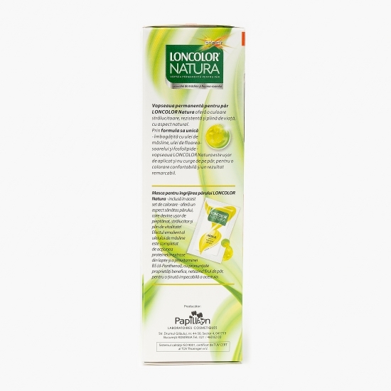 Vopsea permanentă pentru păr Natura 6.45 roșu rubin 100ml