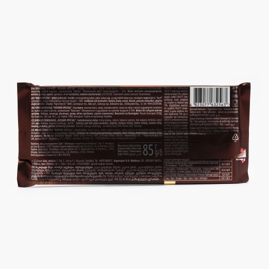 Ciocolată neagră 56% cacao Special 85g