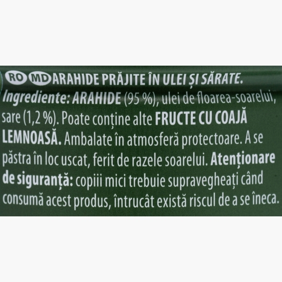 Arahide prăjite cu sare, la cutie 135g