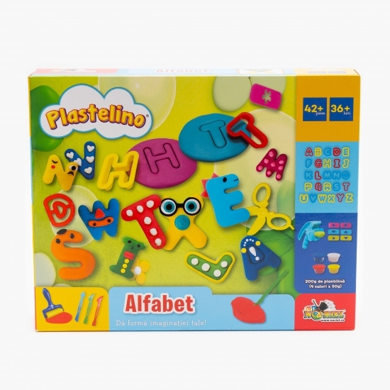 Set de plastilină Alfabet 36+ luni