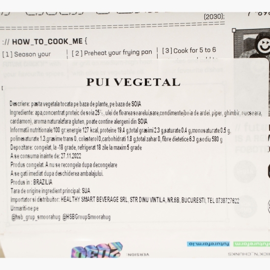 Pui vegetal 160g