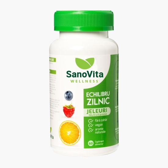 Jeleuri multivitamine echilibru zilnic 60 buc