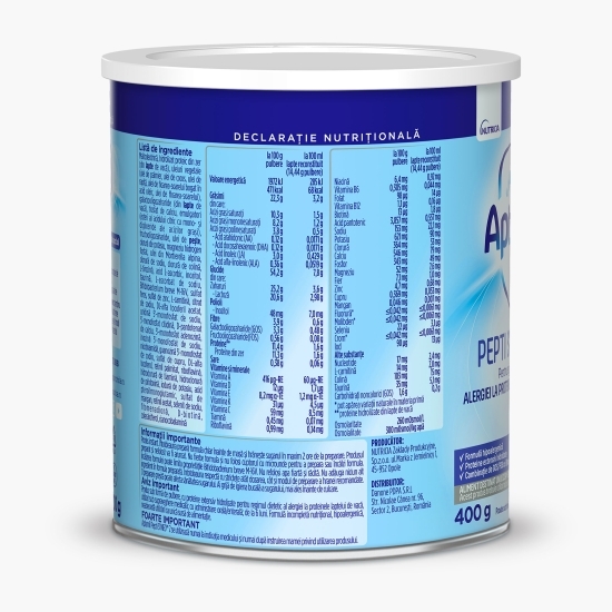 Lapte praf Pepti SYNEO 2, de la 6 luni, Nutricia, 400g