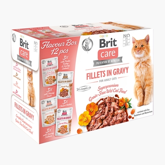 Pachet mix hrană umedă pentru pisici, 12x85g