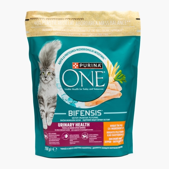 Hrană uscată pentru pisici One Urinary Health, 750g, cu pui