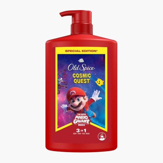 Gel de duș și șampon 3 în 1 pentru corp, păr și față Wolfthorn 1l