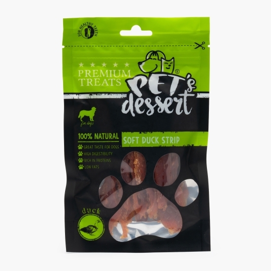 Recompense pentru câini adulți, 80g, din carne de rață