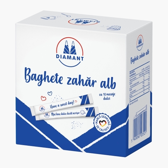 Zahăr alb la plic 50x5g