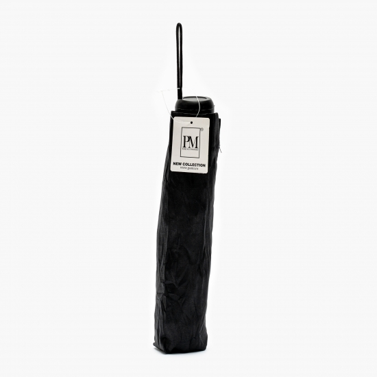 Umbrelă pliabilă clasică negru, adult, 24cm