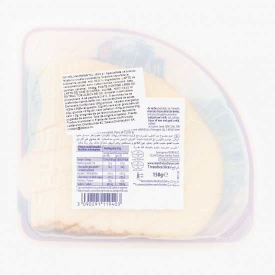 Brânză Normantal felii 150g