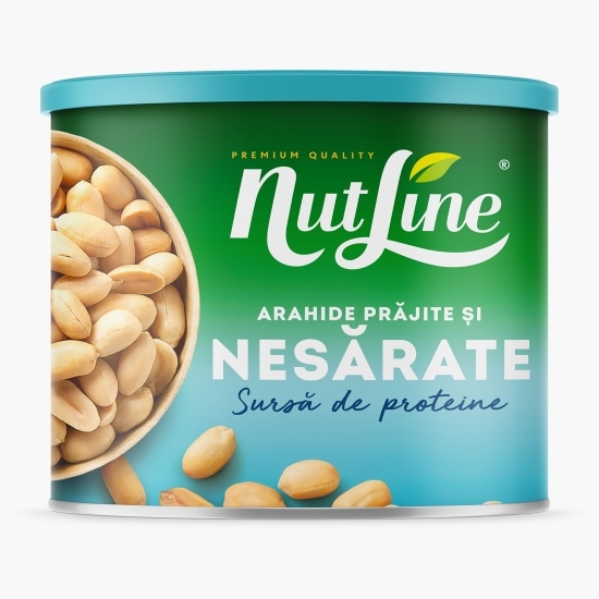 Arahide prăjite nesărate la cutie 135g