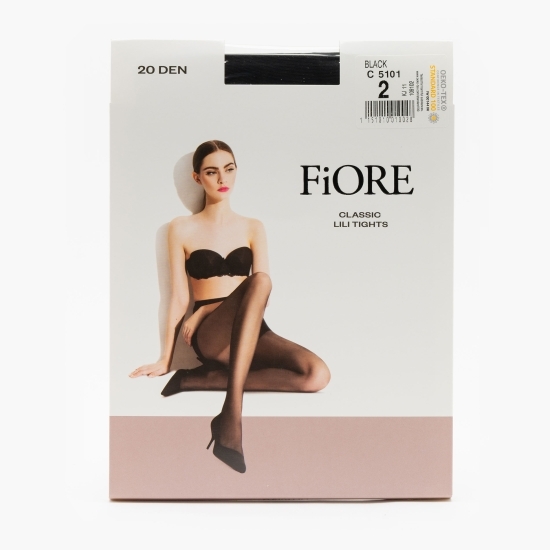 Ciorap Lili 20den Negru no. 2