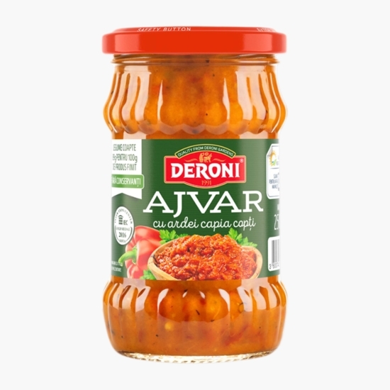 Ajvar cu ardei capia copți, 250g