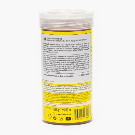 Hrană pentru pești mini granulat 162g