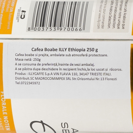Arabica Selection Etiopia 250g, cafea boabe