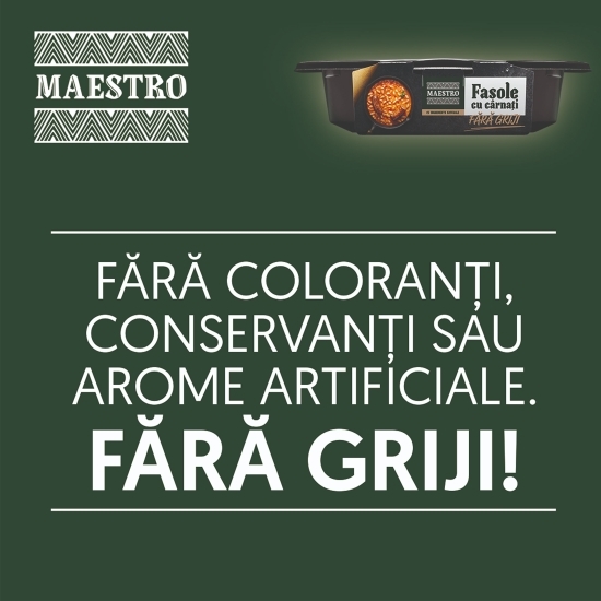 Fasole cu cârnați 400g