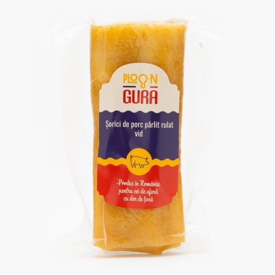 Șoric porc pârlit rulat 200g