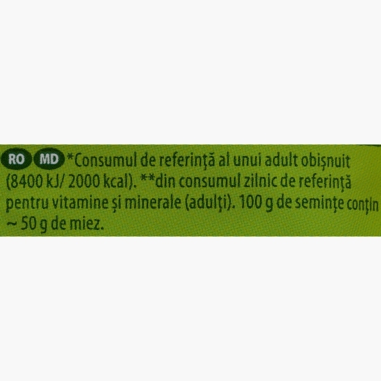 Semințe floarea-soarelui pestrițe ușor sărate 100g